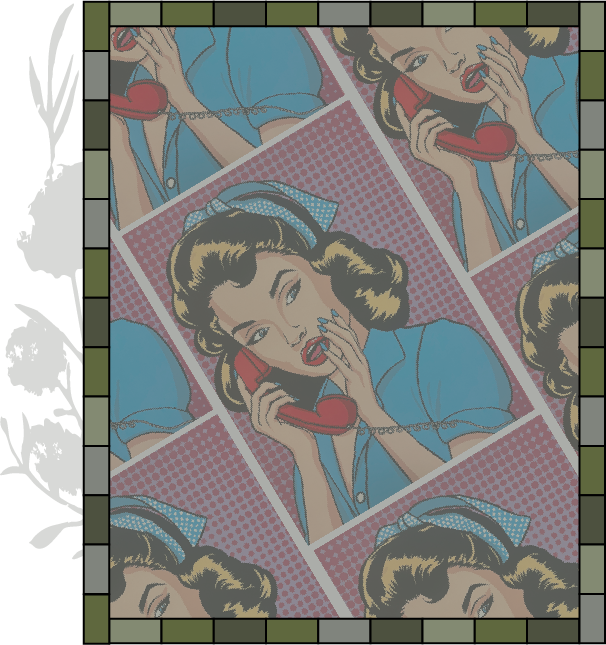 Pop Art Screenprint